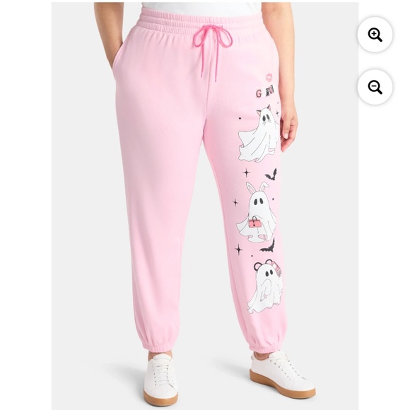 License Pants - License Hey Ghouls Women’s Sweet Lilac Joggers Size Small NWT